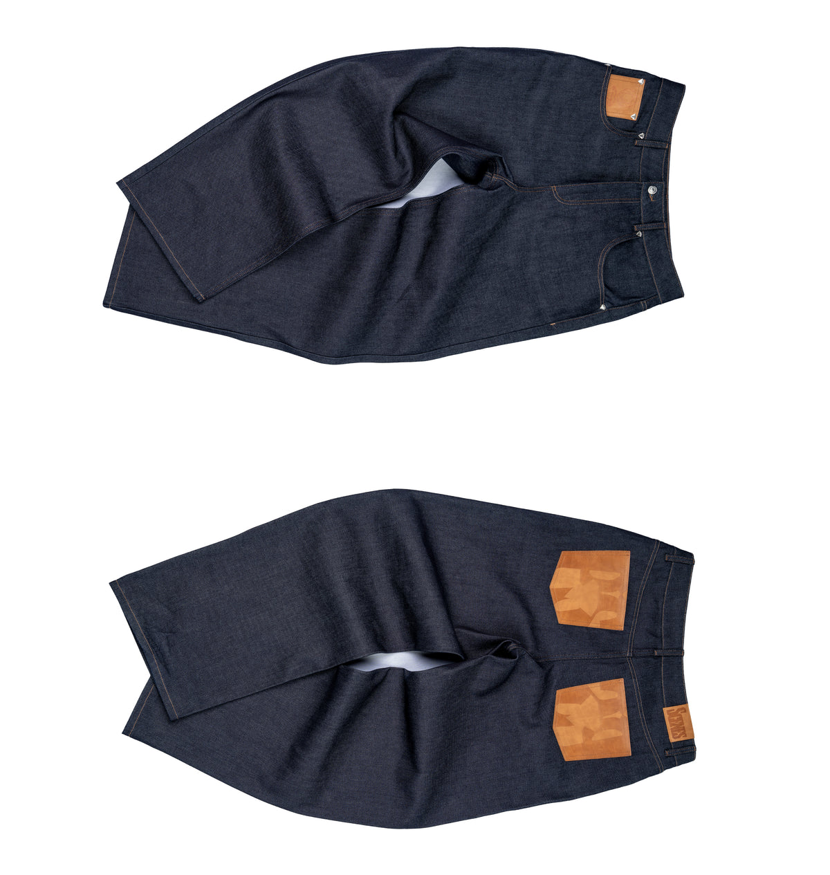 16 OZ RAW DENIM BLUE