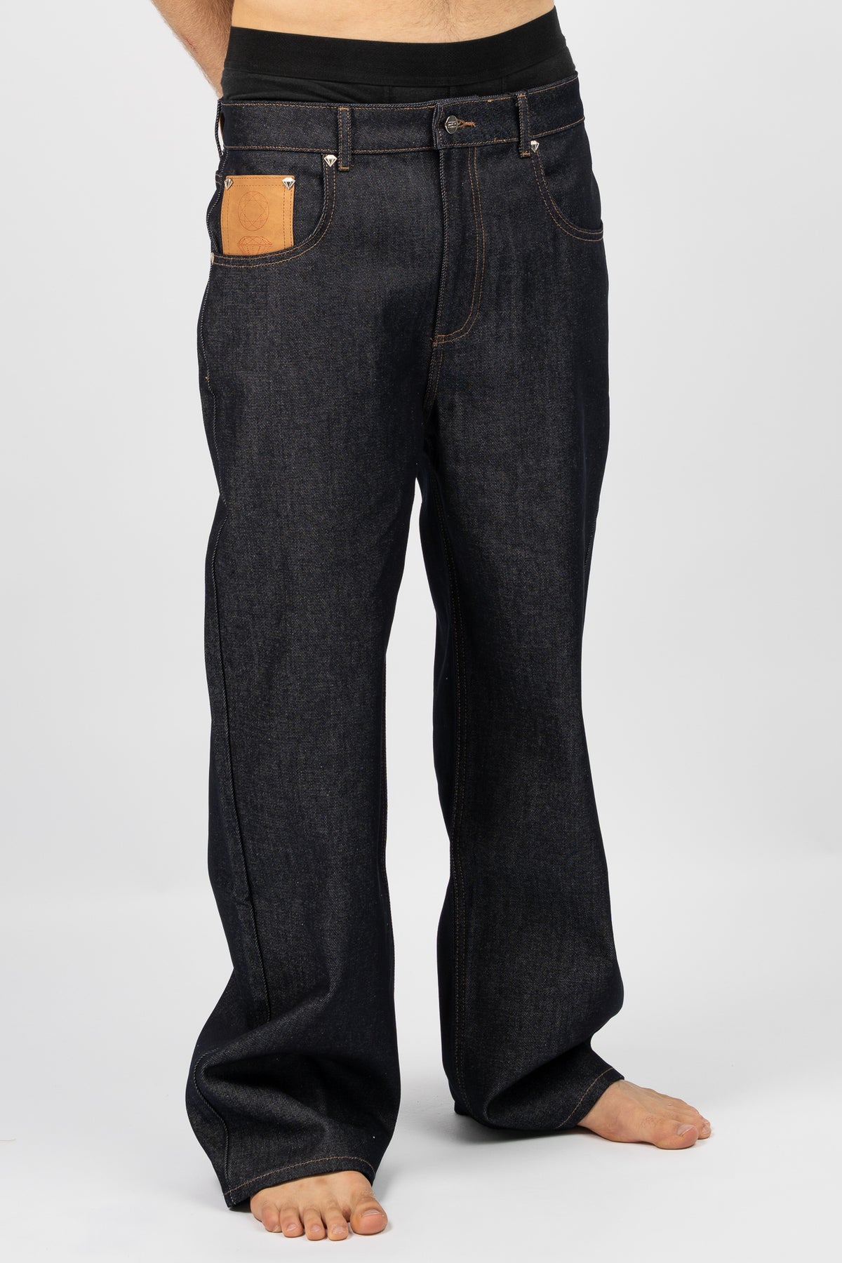 16 OZ RAW DENIM BLUE