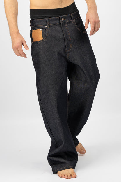 16 OZ RAW DENIM BLUE